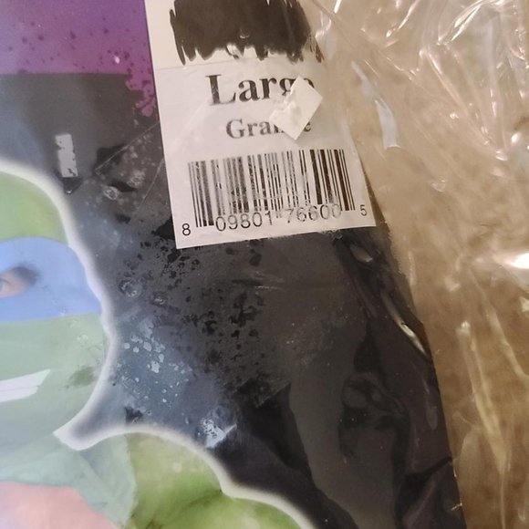 Teenage Mutant Ninja Turtles Leonardo Costume Kids Large 12-14 Deluxe Costume - Picture 8 of 10